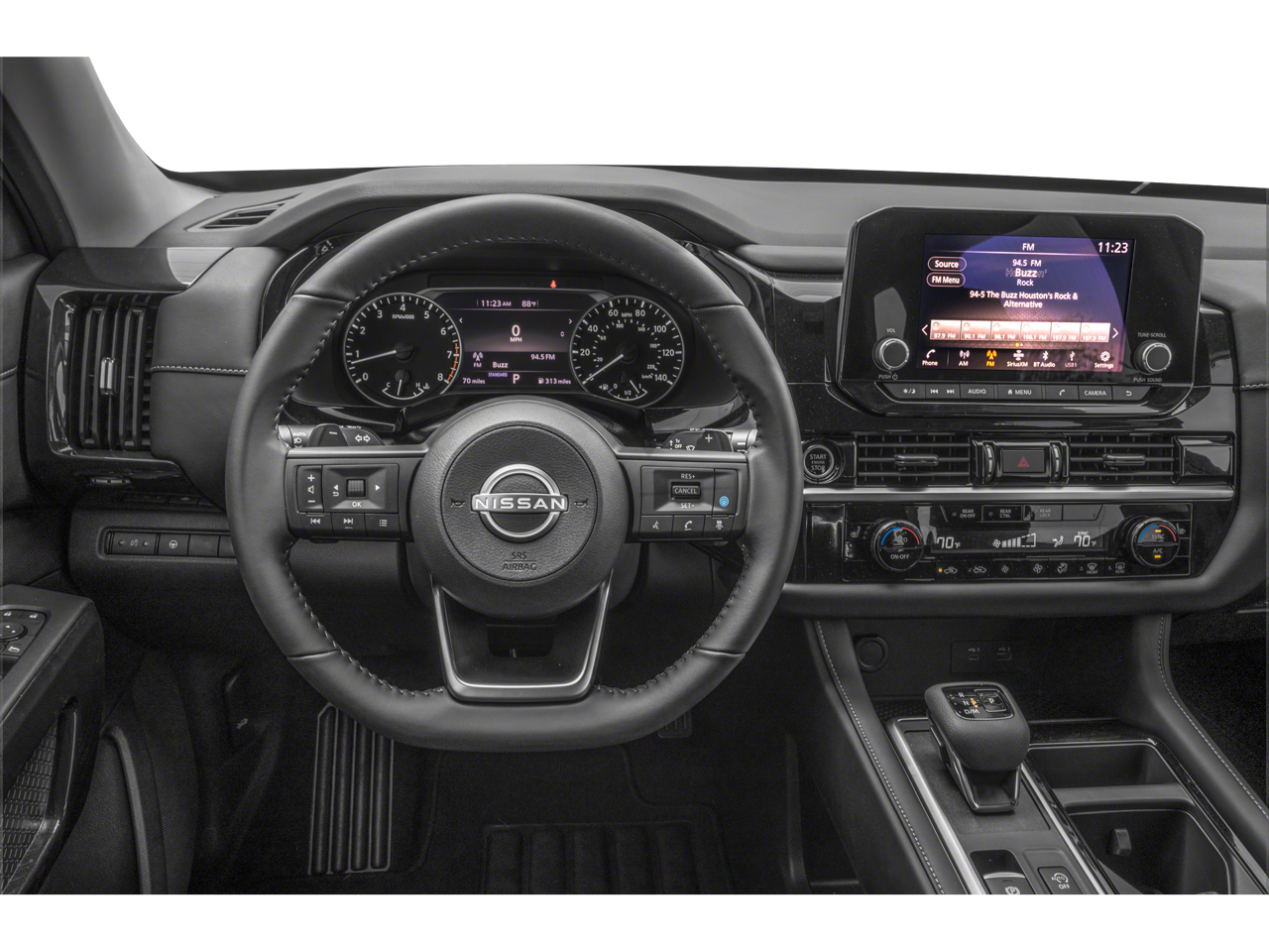 2025 Nissan Pathfinder — interior view
