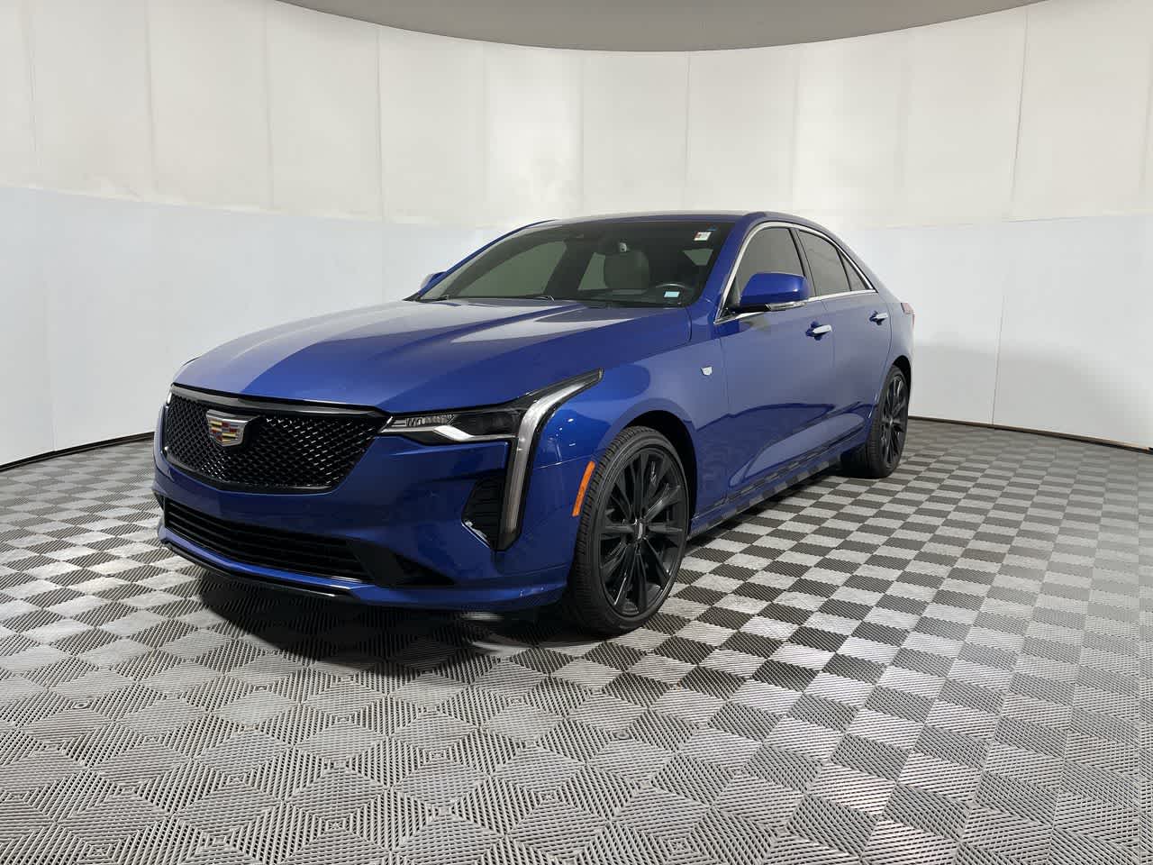 2022 Cadillac CT4 — interior view