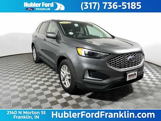 2024 Ford Edge SEL in Carbonized Gray — front three-quarter view