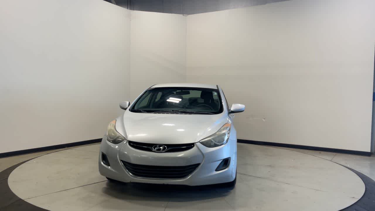 2013 Hyundai Elantra — interior view