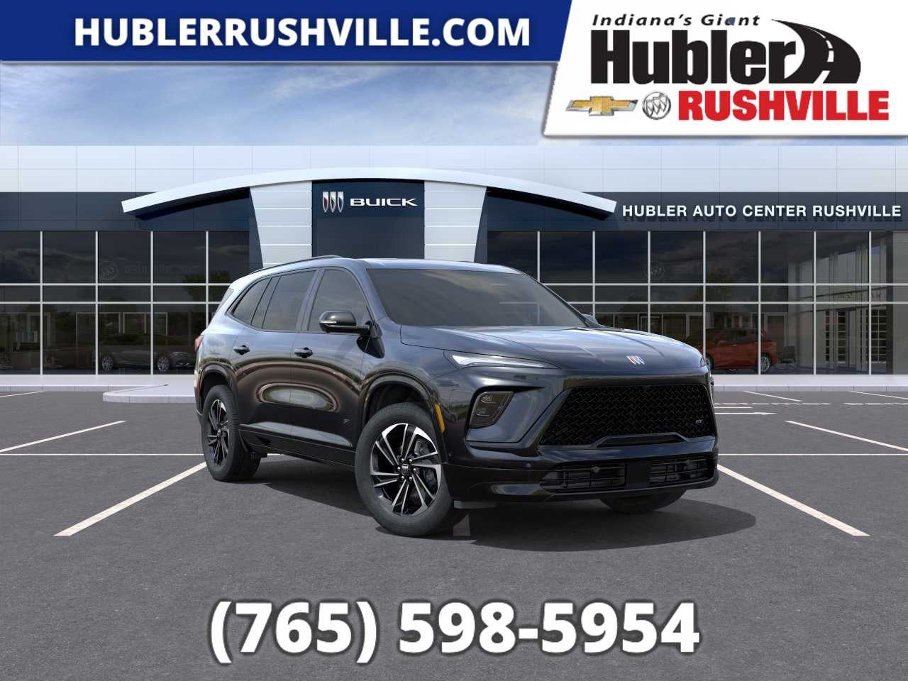2026 Buick Enclave Sport Touring in Ebony Twilight Metallic — front three-quarter view