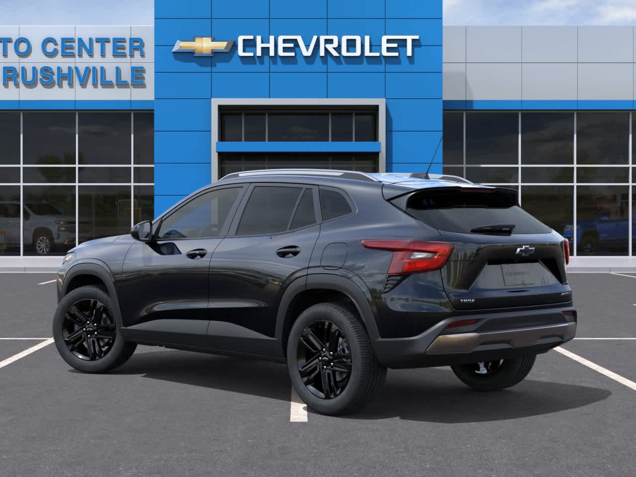2026 Chevrolet Trax — rear three-quarter view
