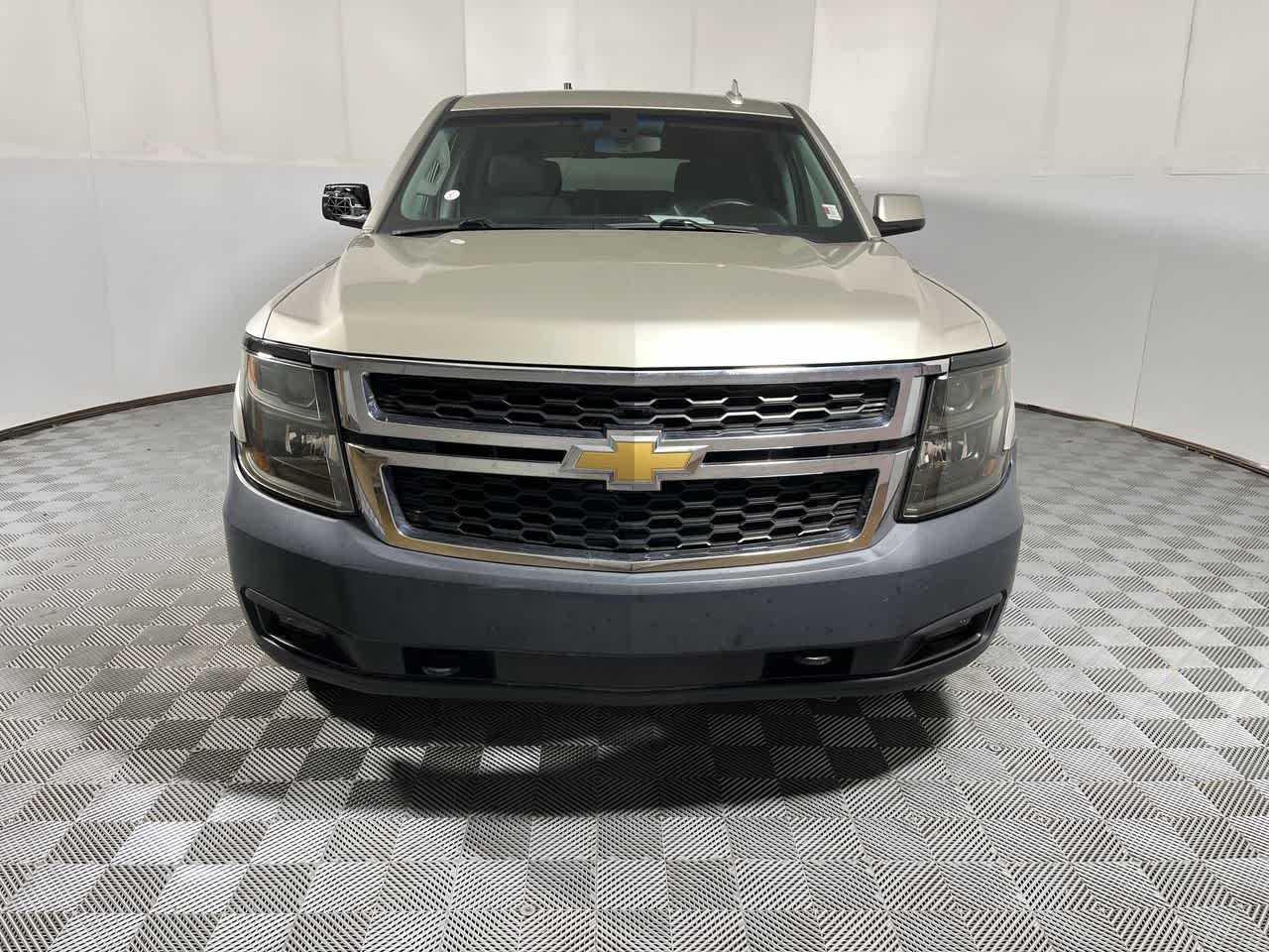 2015 Chevrolet Tahoe — rear three-quarter view