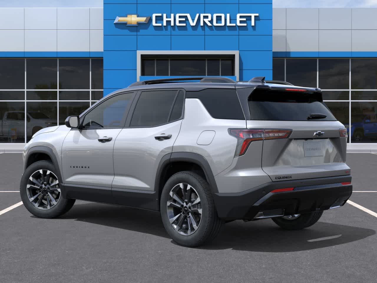 2027 Chevrolet Equinox — rear three-quarter view