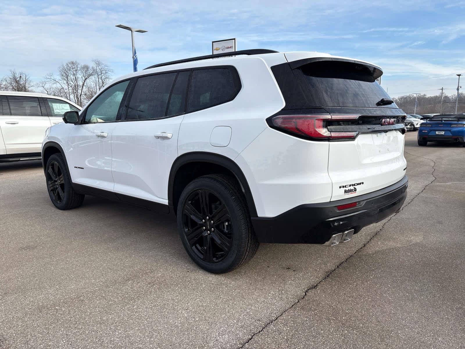 2026 GMC Acadia — rear three-quarter view