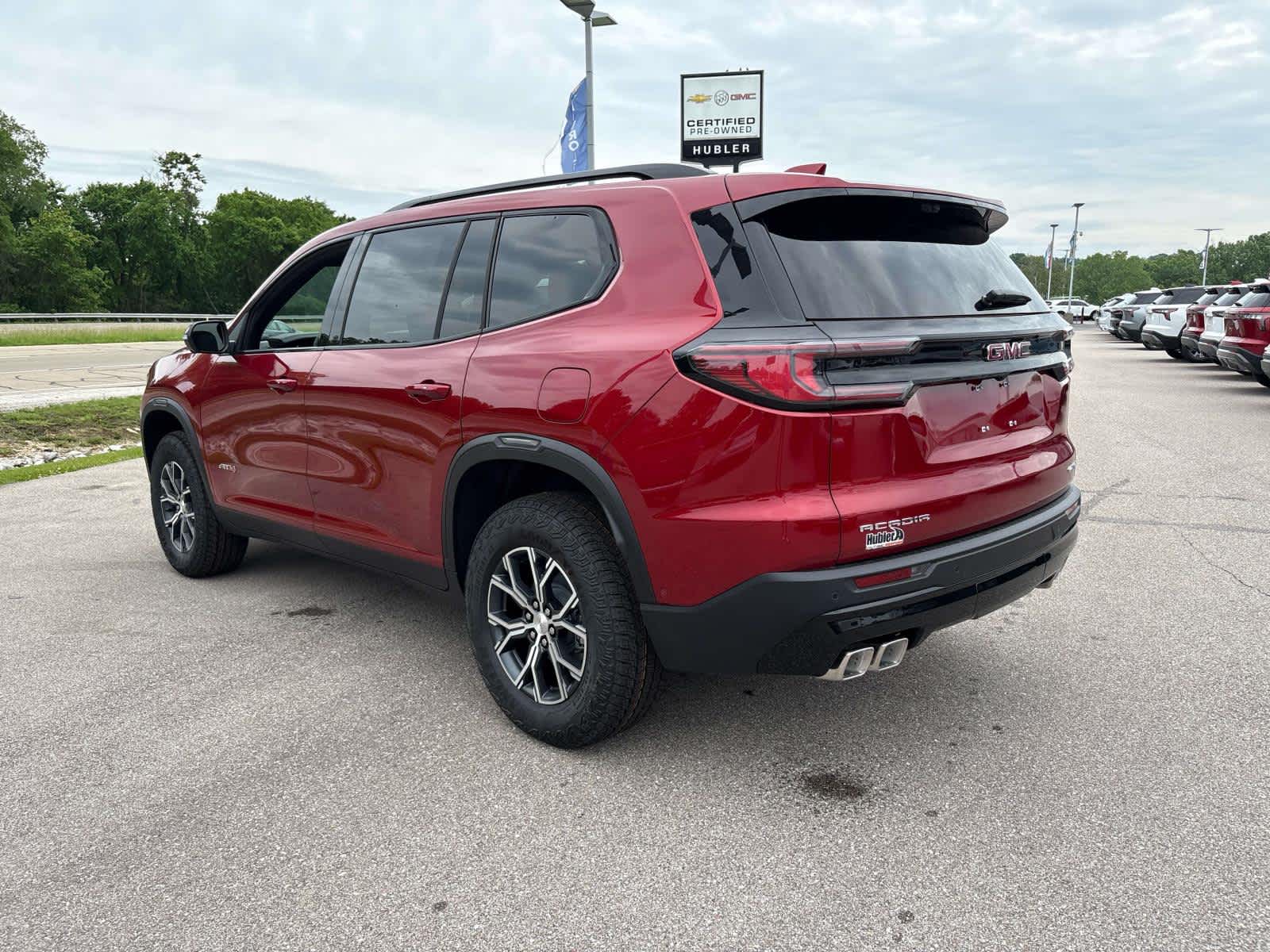 2026 GMC Acadia — rear three-quarter view