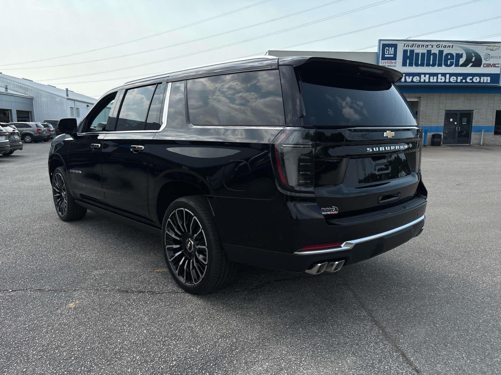 2026 Chevrolet Suburban — rear three-quarter view