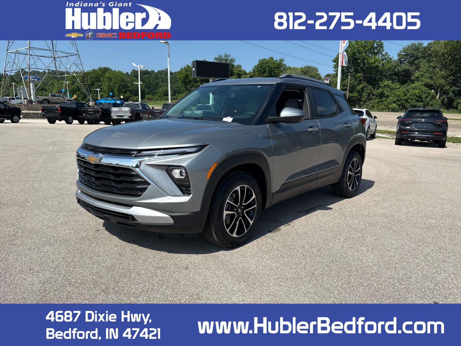 2026 Chevrolet Trailblazer LT in Sterling Gray Metallic — front three-quarter view