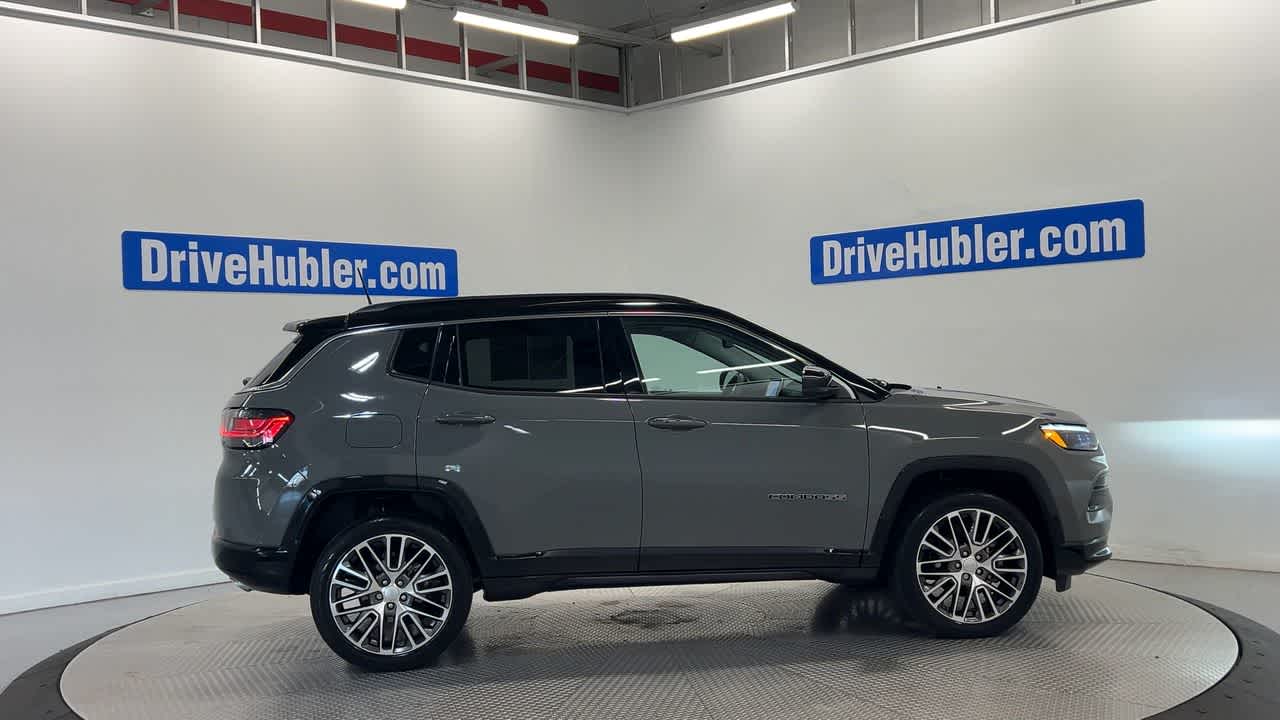 2022 Jeep Compass — rear three-quarter view