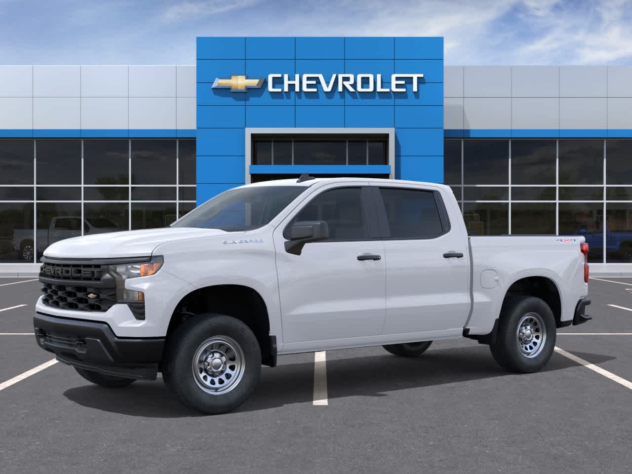 2026 Chevrolet Silverado 1500 — side profile view