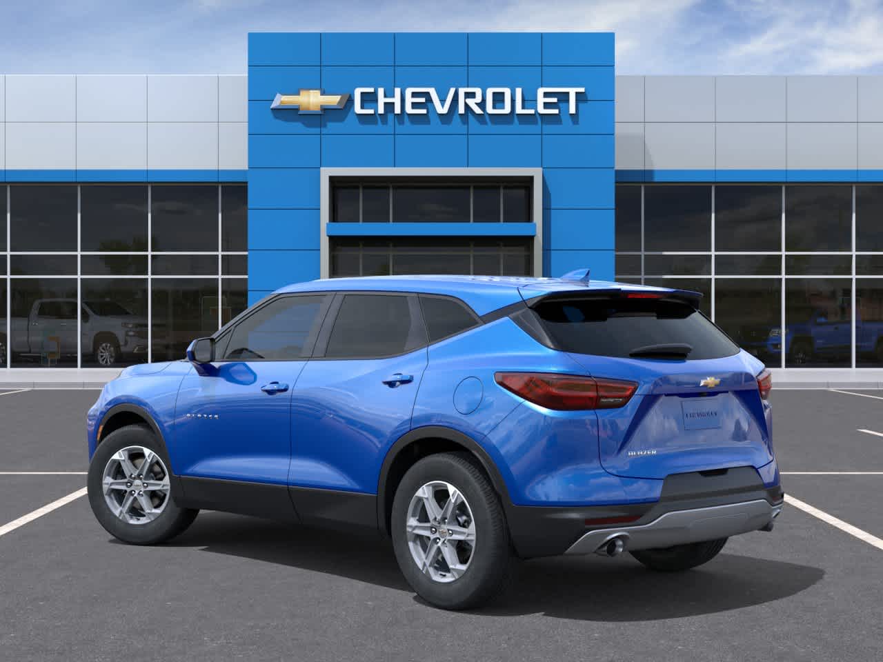 2026 Chevrolet Blazer — rear three-quarter view