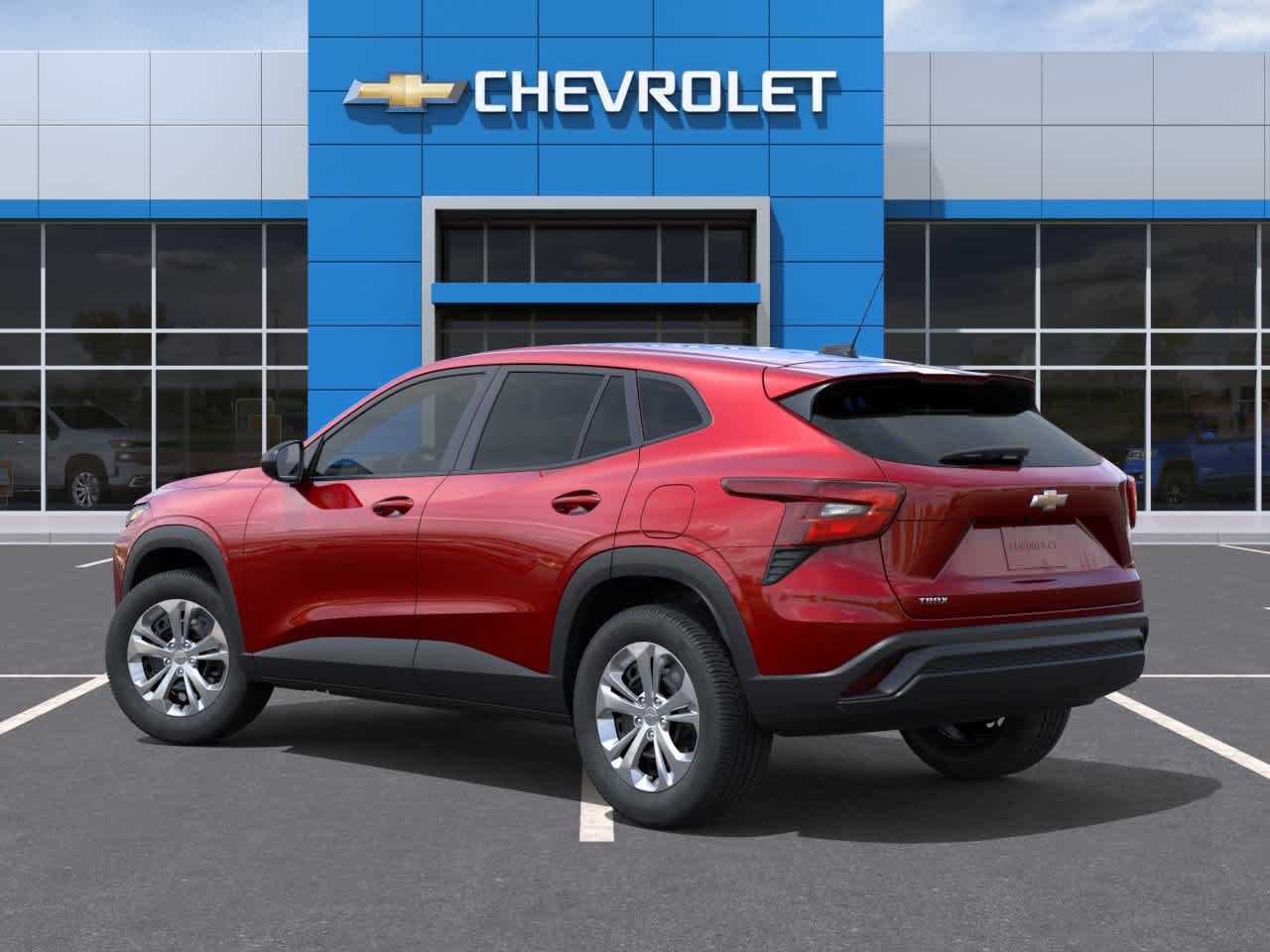 2026 Chevrolet Trax — rear three-quarter view