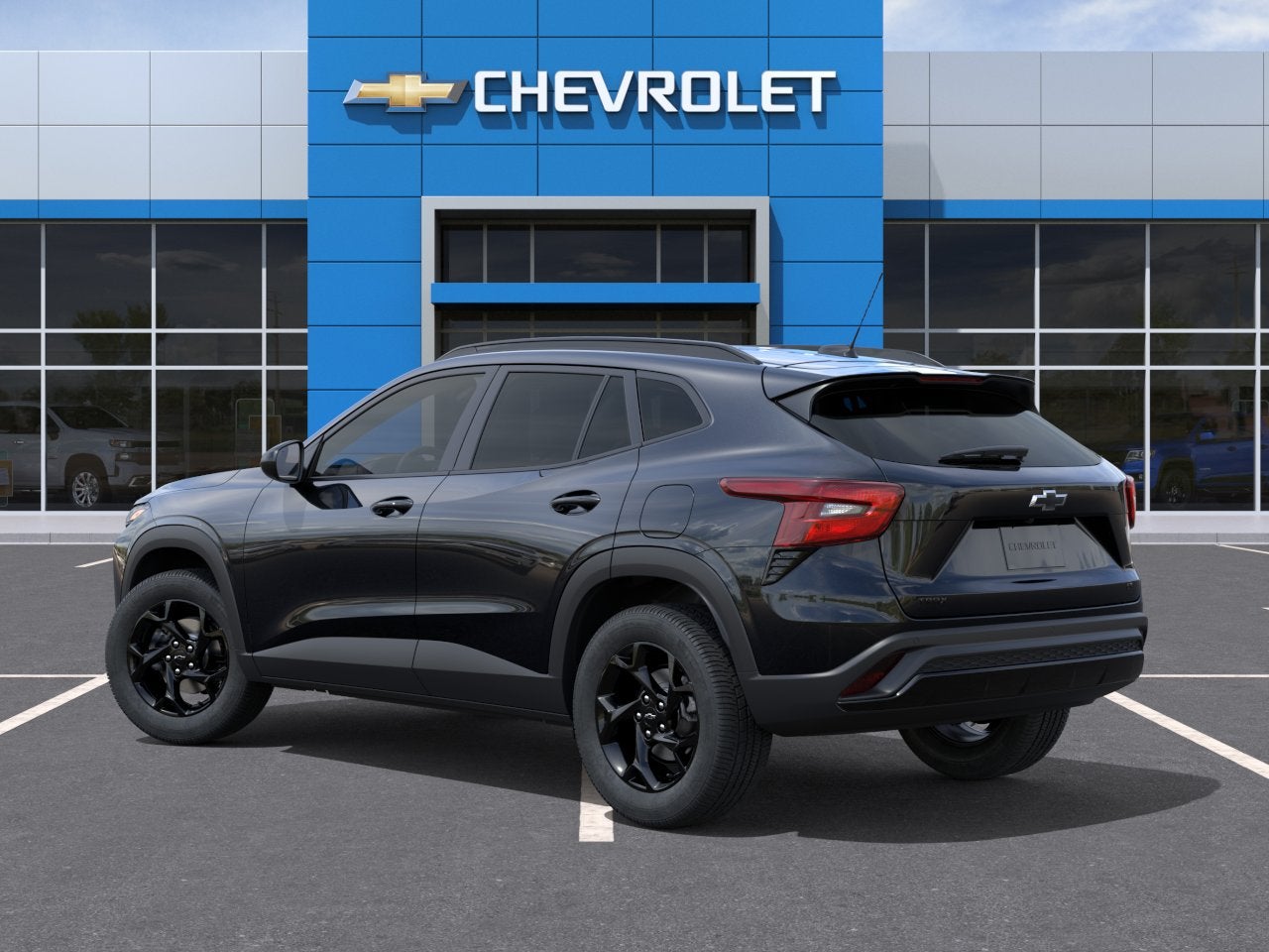 2026 Chevrolet Trax — rear three-quarter view