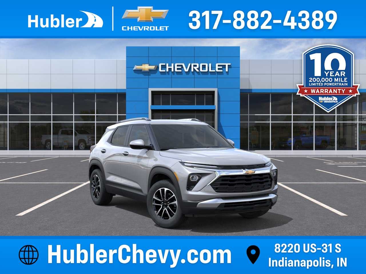 2026 Chevrolet Trailblazer LT in Sterling Gray Metallic — front three-quarter view