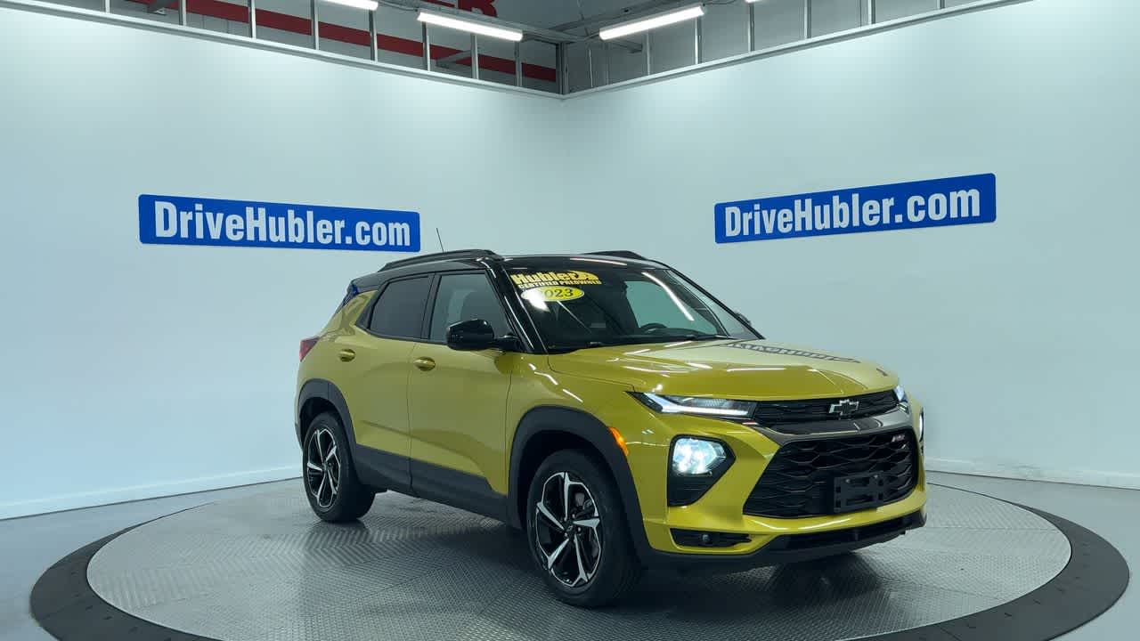 2023 Chevrolet Trailblazer — rear three-quarter view