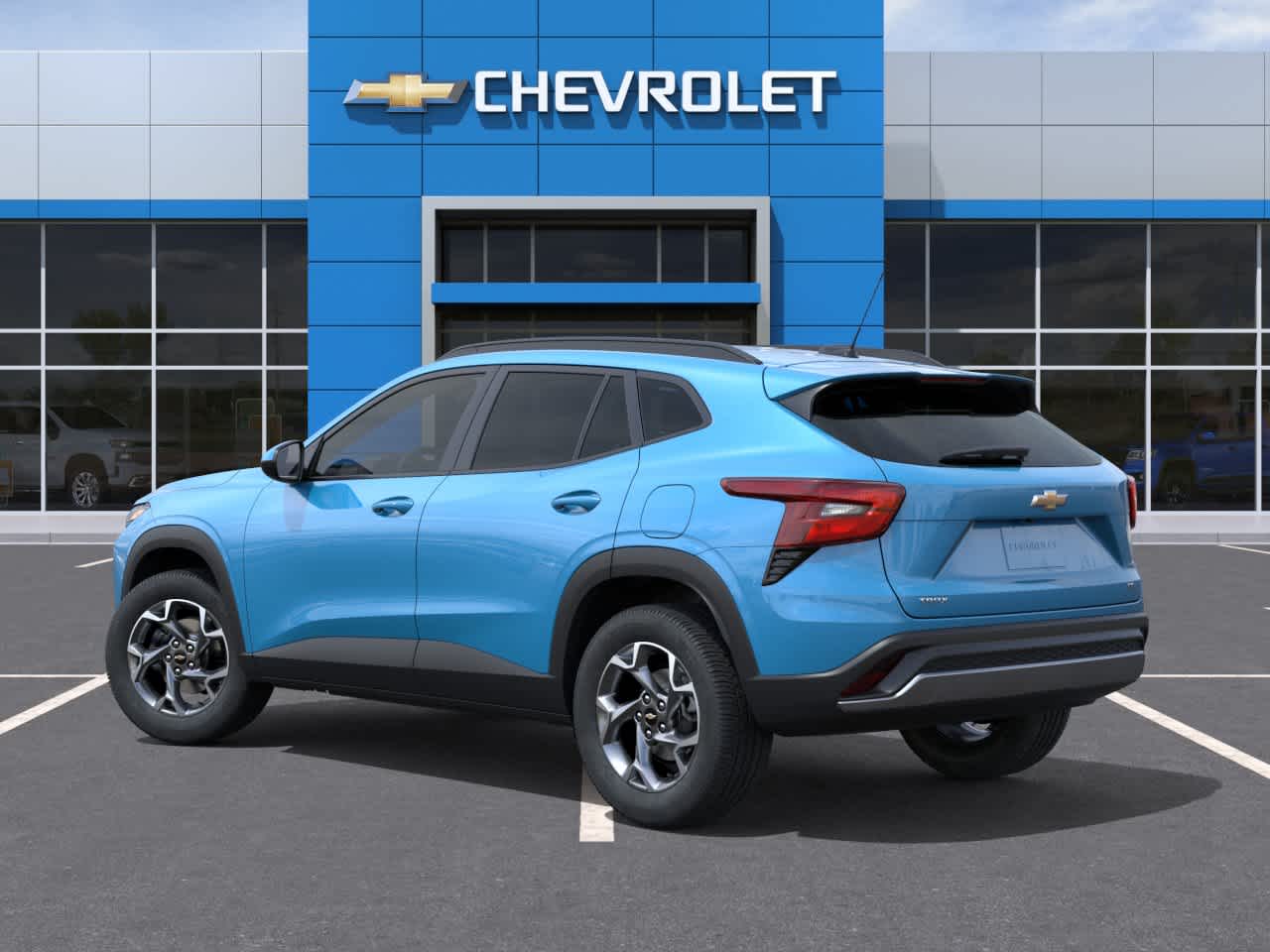 2026 Chevrolet Trax — rear three-quarter view
