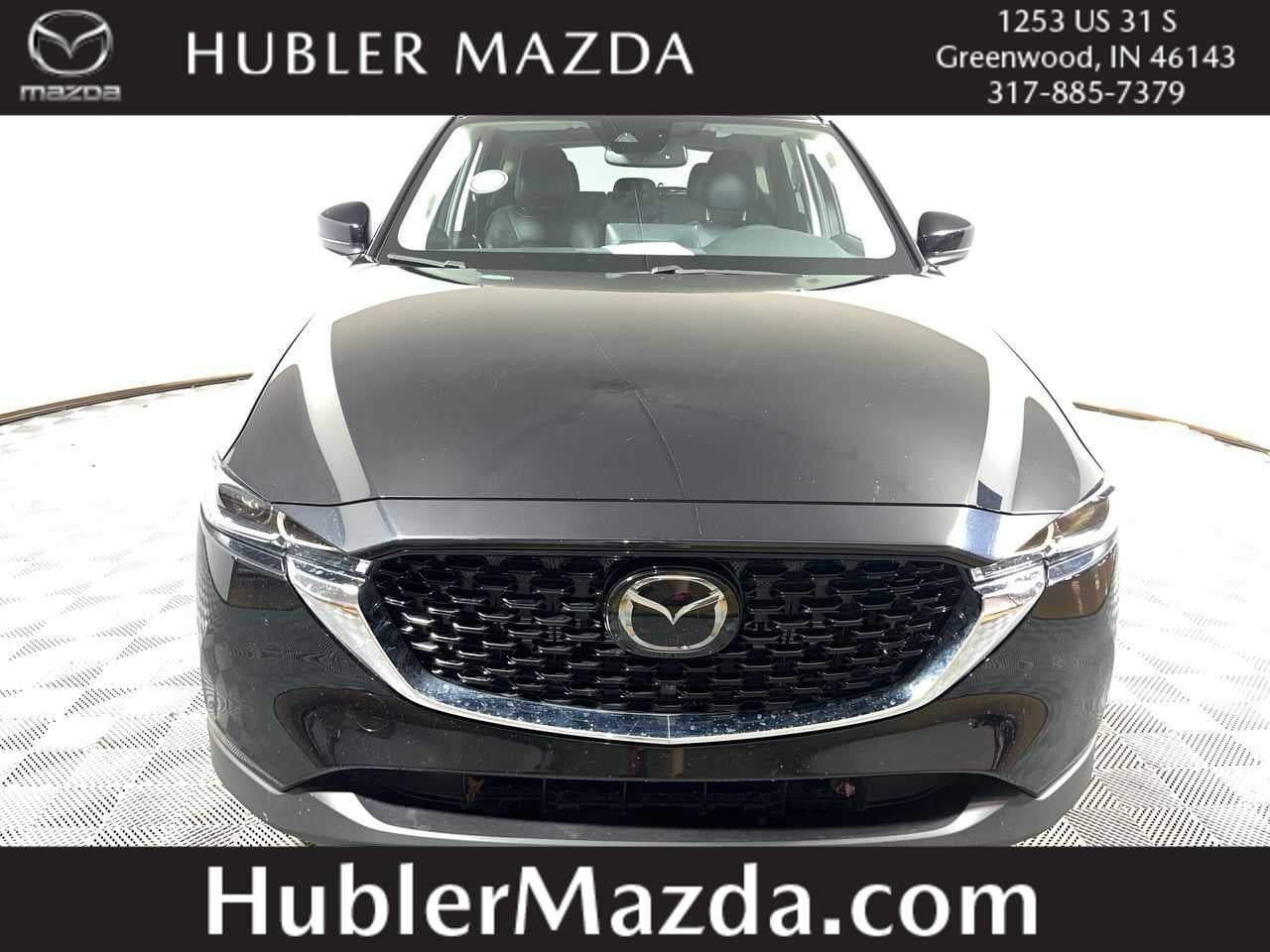 2023 Mazda Mazda CX-5 2.5 S Preferred Package in Jet Black Mica — front three-quarter view