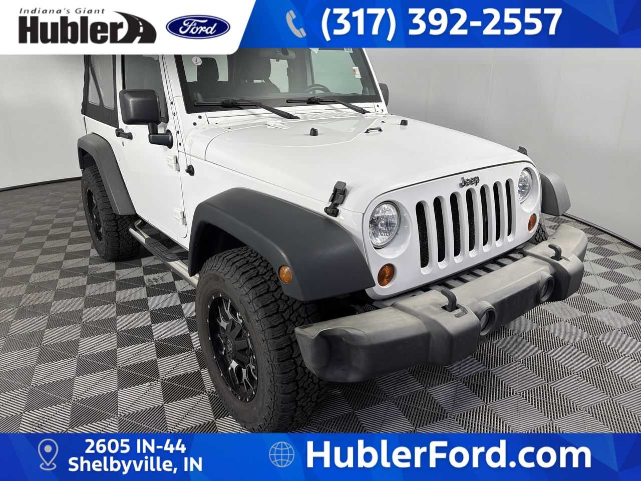 2013 Jeep Wrangler — side profile view