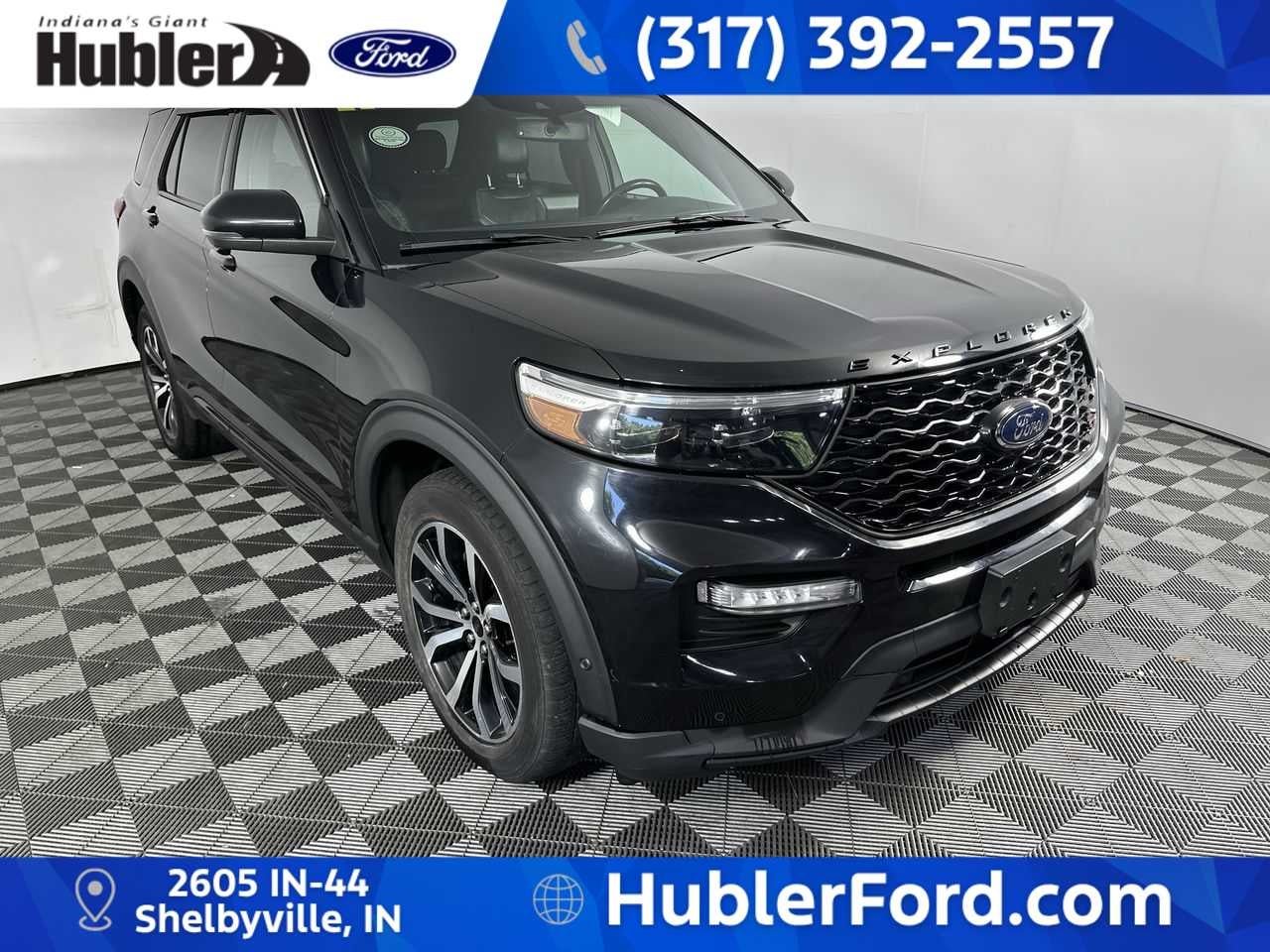 2021 Ford Explorer — side profile view