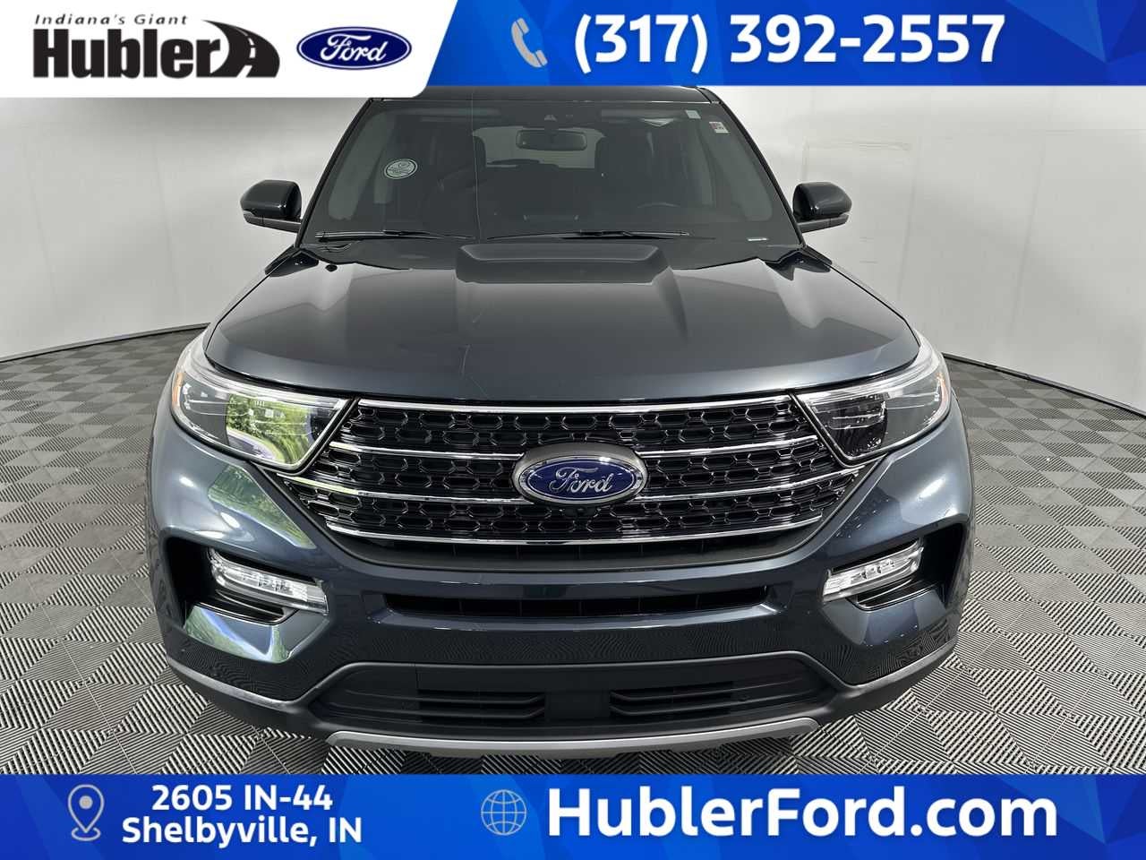 2024 Ford Explorer — rear three-quarter view