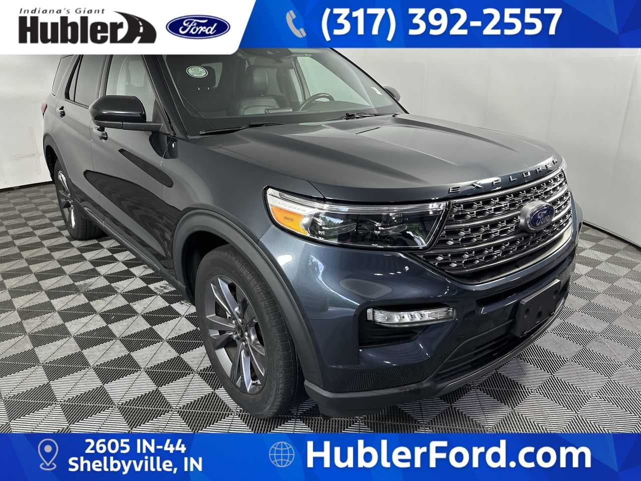 2022 Ford Explorer — side profile view