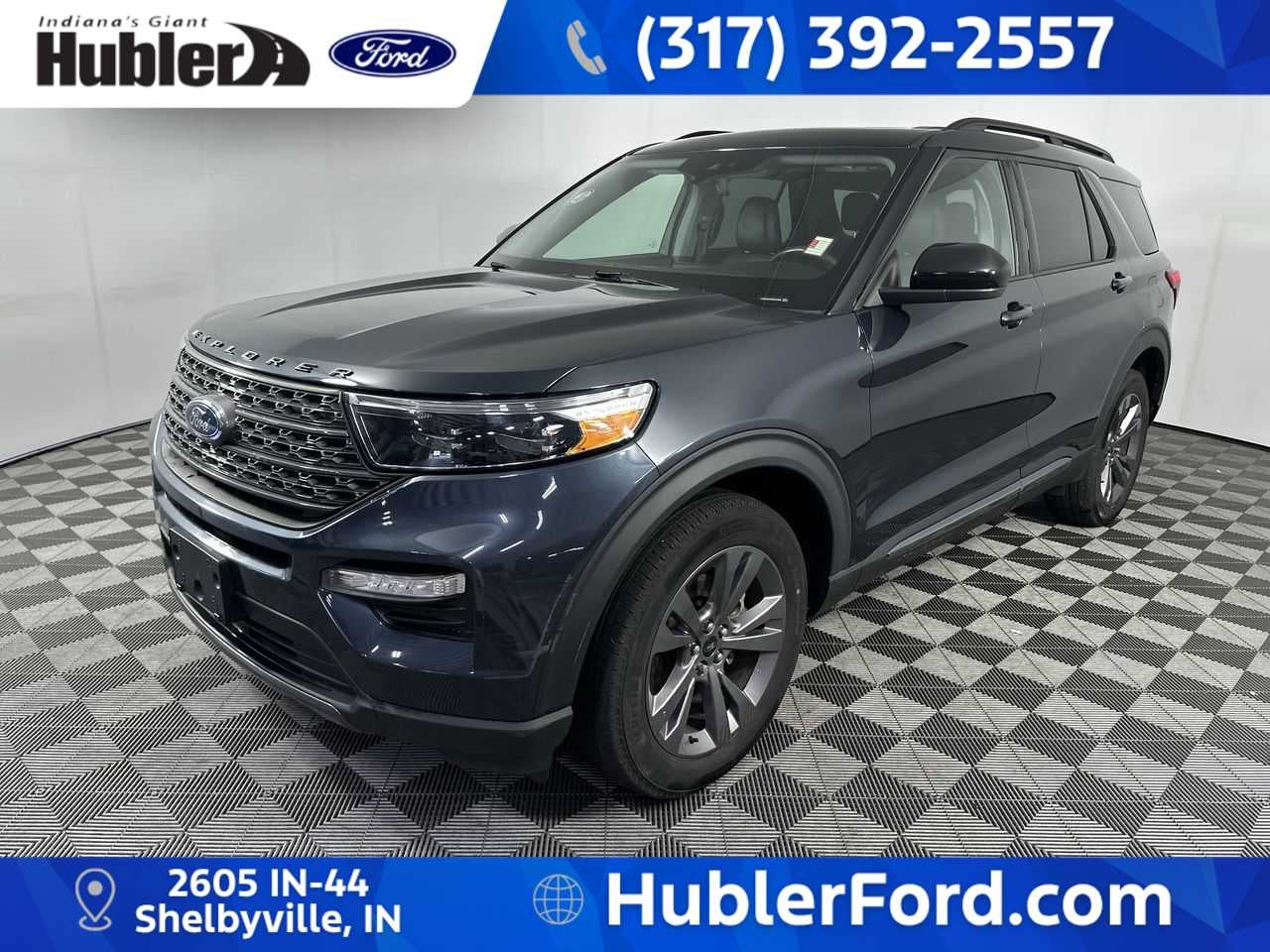 2022 Ford Explorer — interior view