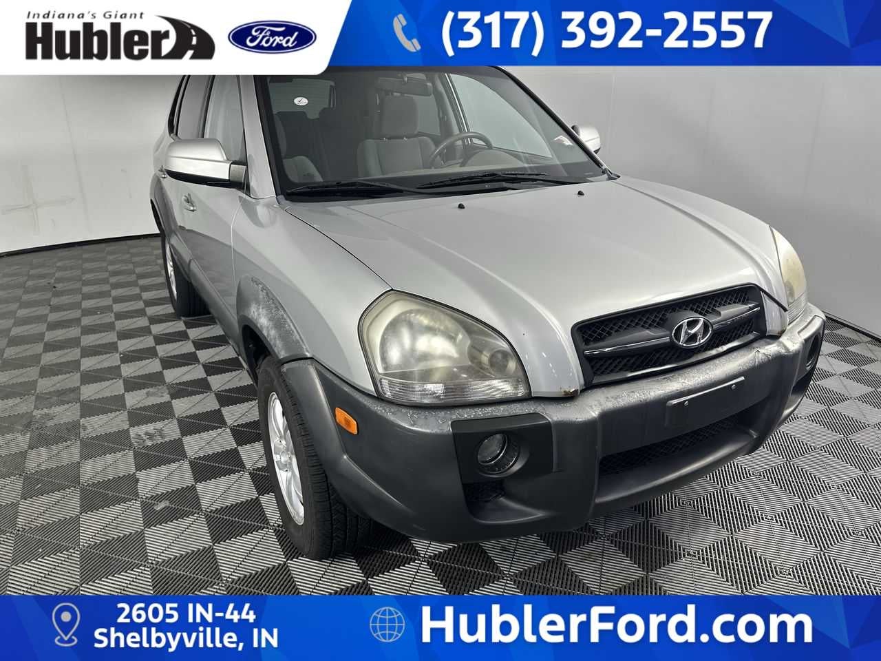 2008 Hyundai Tucson — side profile view